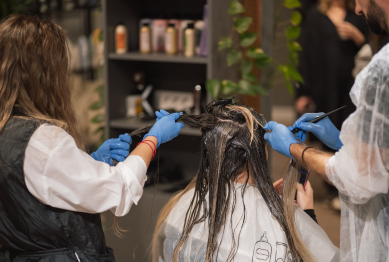 Hair color trends 2024