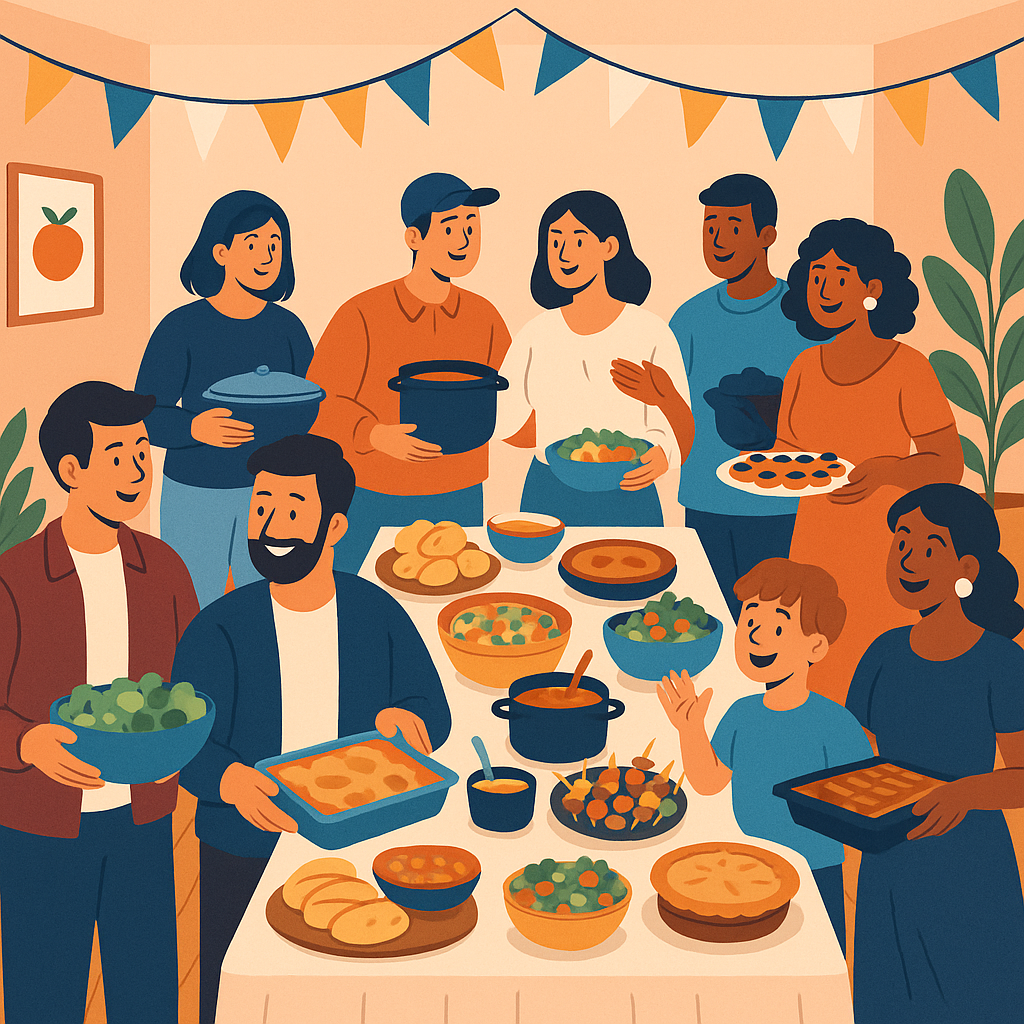 Host a No-Stress Potluck Party