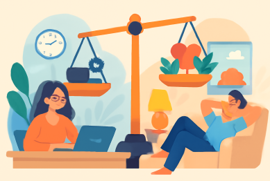 healthier work-life blend