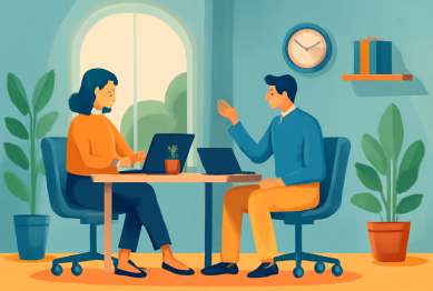 productive home office environment