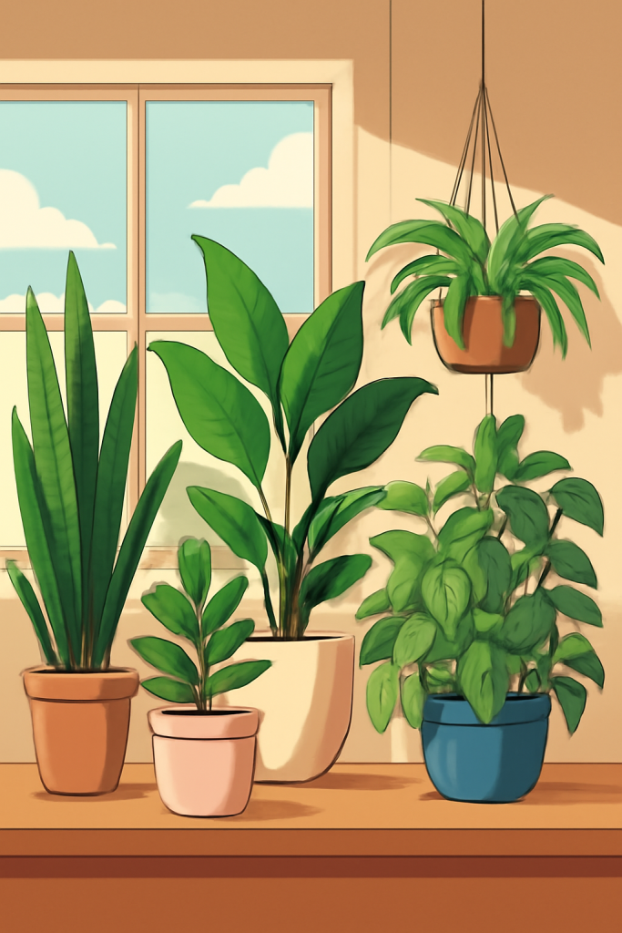 choosing houseplants