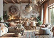 modern bohemian home decor secrets