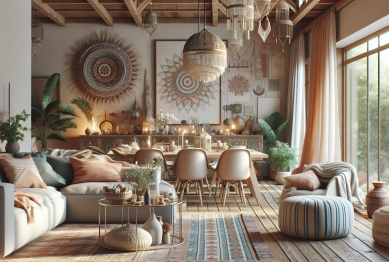 modern bohemian home decor secrets