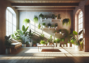 indoor plants small spaces