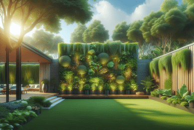 vertical garden ideas backyard